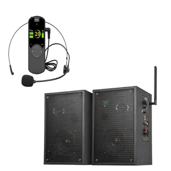 HY-J05PT - Bộ loa & micro HUAIN không dây