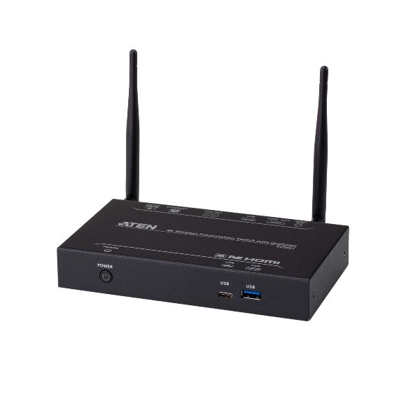 VP2021 ATEN - Bộ chuyển mạch trình chiếu không dây 4K với chế độ xem bốn khung hình