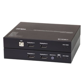 CE924-AT-G - Bộ chuyển mạch KVM USB DisplayPort Dual View HDBaseT2.0
