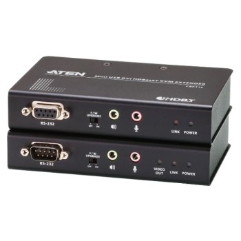 CE611-AT-G - Bộ mở rộng KVM Mini USB DVI HDBaseT