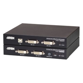 CE624-AT-G - Bộ mở rộng KVM USB DVI Dual View HDBaseT 2.0