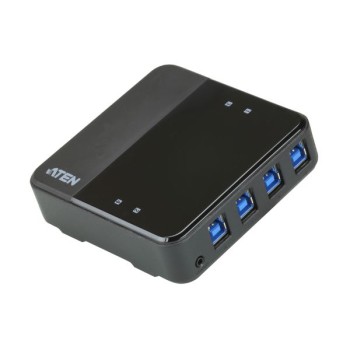 US434 ATEN - Bộ chuyển mạch chia sẻ thiết bị ngoại vi USB 3.1 Gen1 4x4