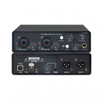 HY-X22 – Card âm thanh rời Huain Type-C sang USB, 2 kênh, không cần cài driver – Dành cho hội nghị truyền hình