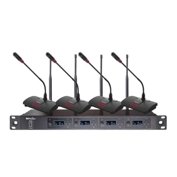 HUAIN - Hệ Thống Micro Không Dây UHF 4 Kênh